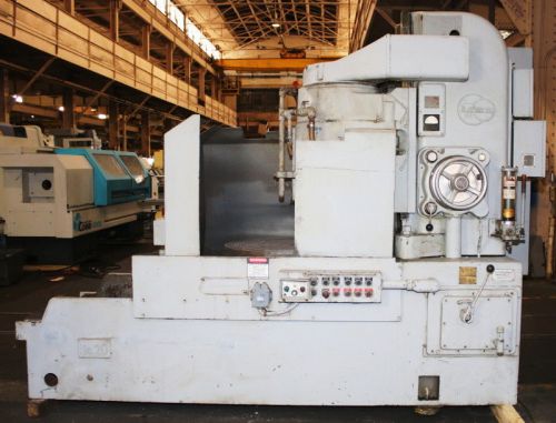36&#034; Chk 30HP Spdl Blanchard 20-36 ROTARY SURFACE GRINDER, AUTO DOWNFEED, 1/2&#034; Ch