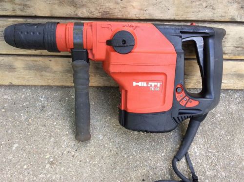 HILTI TE 56 -- Rotary Hammer Drill SDS MAX TE-Y 13 AMP Combihammer USED