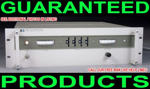 Hp usa 6521a 0-1000v 1kv variable regulated metered high voltage dc power supply for sale
