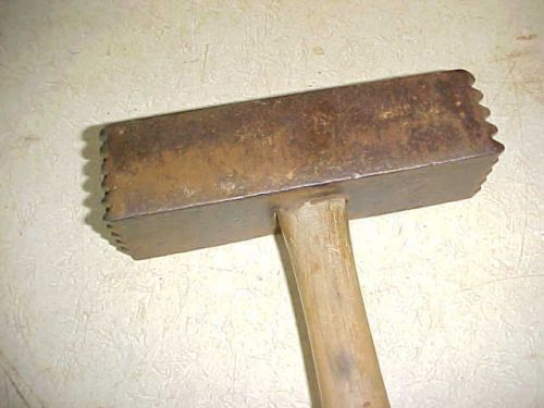 Iron City--4 lb-Toothed Bush Hammer---Mason Concrete Tool