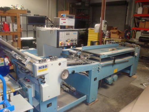MBO B-26 Continuous Feed Folder 1998