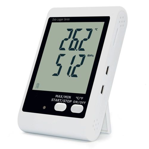 Sanrui High Accuracy Sound and Light Alarm Temperature &amp; Humidity Data Logger