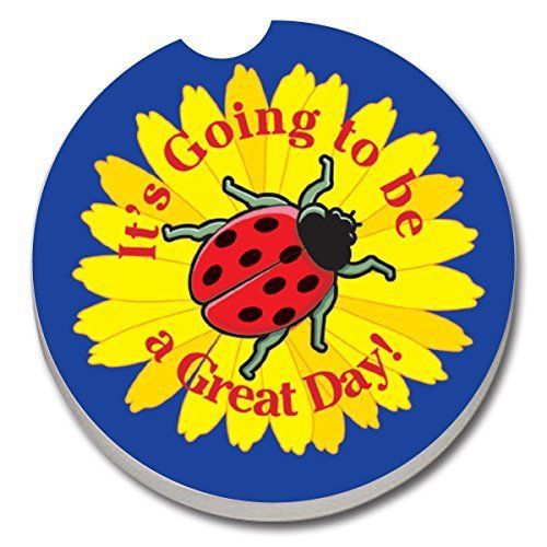 Ladybug Car Coaster Set of 8 Pack of 5 Total of 40 Individual Coasters - Made in