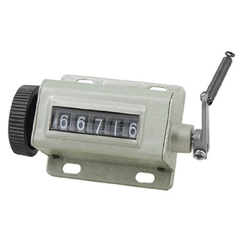 uxcell Hand Tally 5 Digit Number Mechanical Arithmometer Counter
