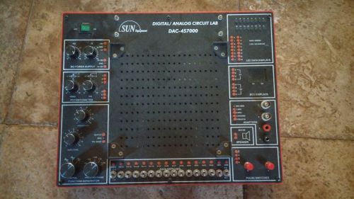 Sun Digital Analog Circuit Lab DAC-457000 Electronic Breadboard