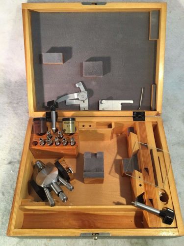 Olympus Micromanipulator Parts in Wooden Box