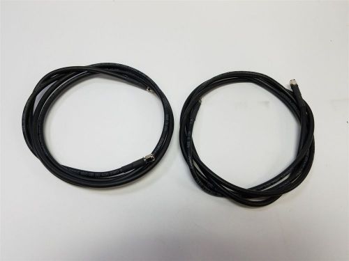 2 COMSCOPE 6&#039; RF MICROWAVE CABLE ASSEMBLIES SMA REVERSE POLARITY RP