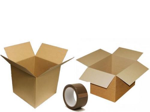 SHIPPING BOXES 3 Pack 6x6x8 Mailing Moving Box Cardboard Storage Packing