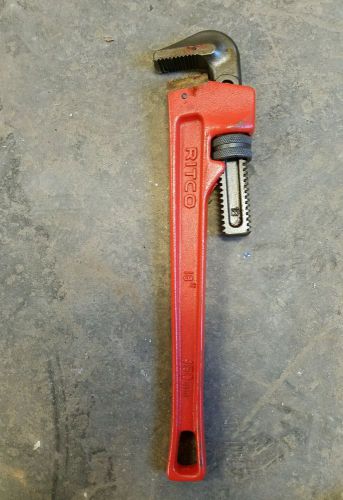 NEW RIDGE 18&#034; PIPE WRENCH, MADE IN USA