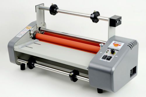 New 335mm laminator four rollers hot roll laminating machine 220v for sale