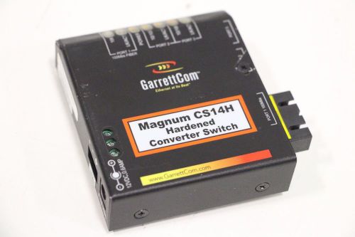 GarrettCom Magnum CS14H Hardened Converter Switch + Free Priority Shipping!!!