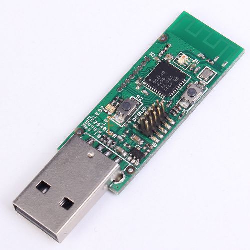 Bluetooth 4.0 ble cc2540 sniffer board usb interface dongle debug pin 1mbps for sale