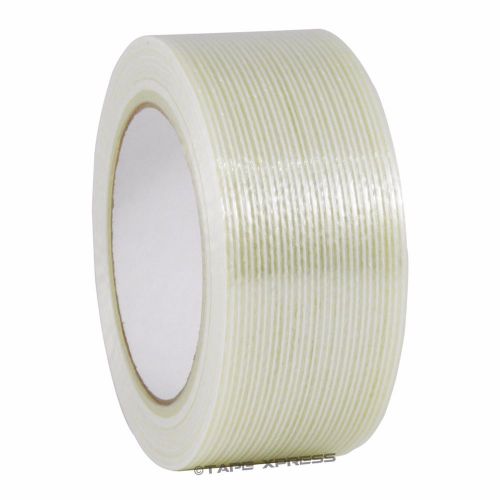 2&#034; x 60 yd filament reinforced strapping fiberglass tape 3.9 mil free shipping for sale