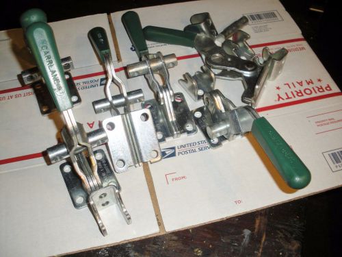 Lot of six (6) *carr lane*  ~latch clamps~ (cl-300-pa) ~new old stock~ carr-lane for sale