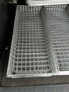 Mesh Donut Frying Glazing  Racks Screens Doughnut Basket Wire Good Cond 15 piece