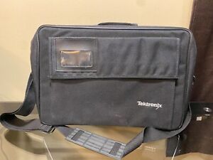 TEKTRONIX Accessory Bag - Black with strap - very well padded with zippers