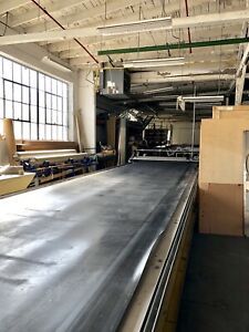 Zimmer Industrial rotary screen textile printer - 10mt Sample Table - Type CT92