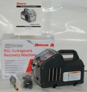 Robinair RG3 HVAC Refrigerant Recovery Machine Oil Less Compressor