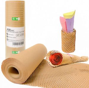 AVITINOSK Honeycomb Packing Paper, 15&#034;X 131&#039; Premium Eco Friendly Cushioning Pac