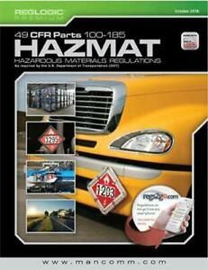 Hazmat 49 CFR Parts 100-185 - Perfect Bound - 2018 Edition