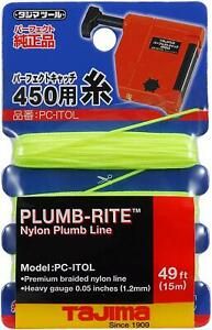 Tajima PC-ITOL Plumb-Rite Plumb Bob Line 49 Foot