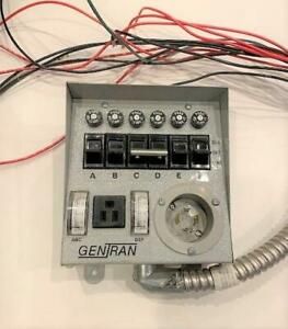 Reliance GenTran Transfer Switch, Model 20216 120/240 20A for Portable Generator