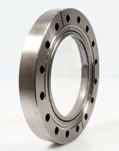 Riber Stainless HV High Vacuum CF Conflat Flange 6&#034; Viewport Blank, DN100