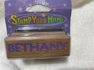 Name Rubber stamp &amp; Ink Pad Bethany