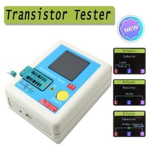 Transistor Tester TFT Diode Triode Capacitance Meter LCR ESR NPN PNP MOSFET US