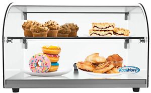 KoolMore - DC-2C 22&#034; Commercial Countertop Bakery Display Case with Front Curved