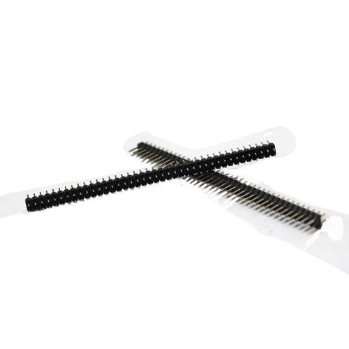 Adequate quality 10pcs 2.54mm 2 x 40 pin male double row pin header strip us hu for sale
