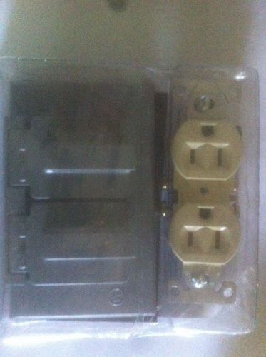 Sigma Electric 14227 WEATHER PROOF 2 GANG DUPLEX RECEPTACLE