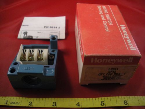 Honeywell microswitch lzz41 limit switch enclosed basic body only nib new for sale