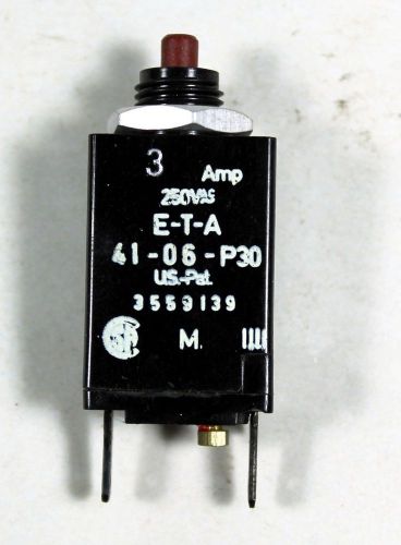Mini circuit breaker 41-06-p30 250vac for sale