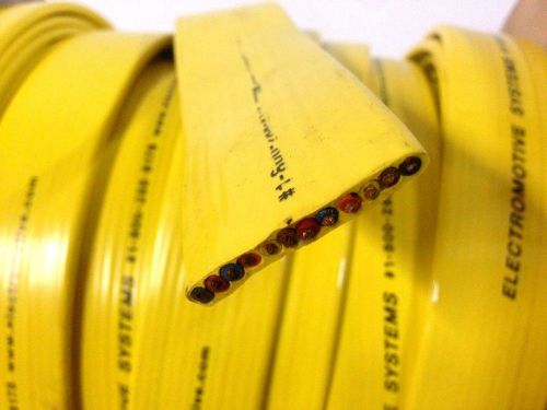 Festoon 12/c #16 awg, flat control cable/wire, e173119, new, electromotive for sale