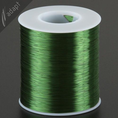 Magnet Wire, Enameled Copper, Green, 32 AWG (gauge), 155C, 1 lb, 4900ft HPN
