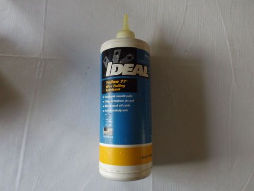 Ideal Yellow 77 Wire Pulling Lubricant 1 quart #31-358 Made in USA! Electricians