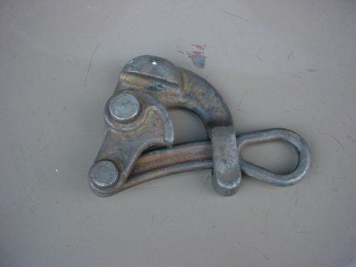 Klein Wire rope puller,1/8-1/2 cap.,porkchop,cable dog, cable puller
