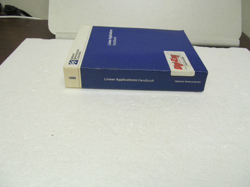 NATIONAL SEMICONDUCTOR 1986 LINEAR APPLICATIONS HANDBOOK, SOFTBOUND, LARGE