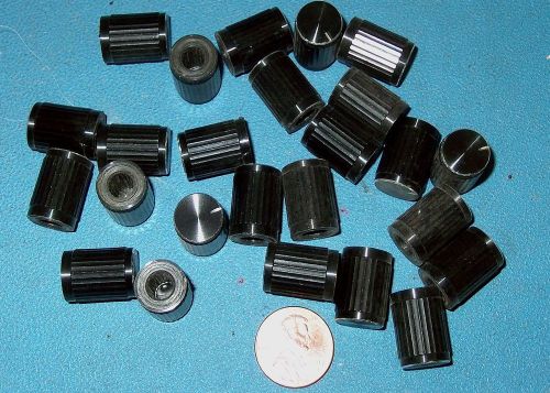 40PC LOT EQUIPMENT KNOBS FOR .25 INCH SHAFT