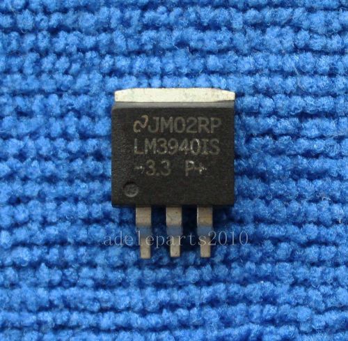 10 pcs LM3940IS-3.3  LM3940IS  National 3.3V/1A  Low Dropout Regulator