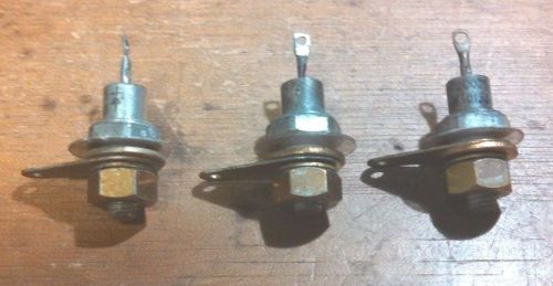 NOS Lot of 3 Motorola 1N3015B Diodes - Never Used  with Hardeware            z4