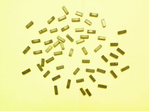 Lot of 56 Semiconductors: MM74C85N; MM74C48N; MM74C90N; MM74C32N; CD4073BCN; etc