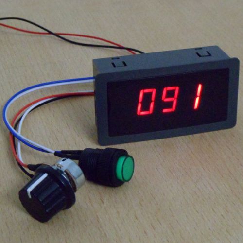 Dc 6v-30v motor speed control with digital display &amp; switch for sale