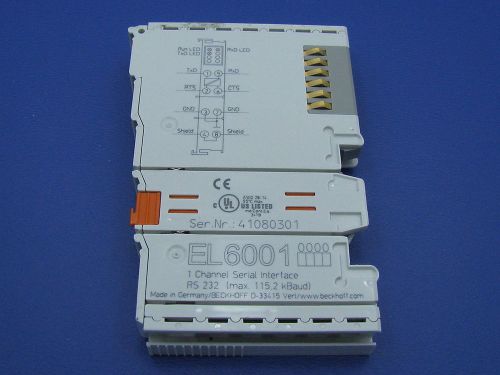 Beckhoff Serial Interface 1 Port EL6001 NEW