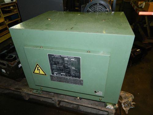 Brone 35 kva machine tool power transformer, # sh-380, 1988, used, warranty for sale