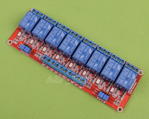 12V 8-Channel Relay Module with Optocoupler H/L Level Triger for Arduino