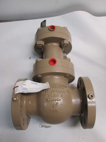 New cashco 2 mrv cs/sst 2in pneumatic 300 steel flanged globe valve d406366 for sale