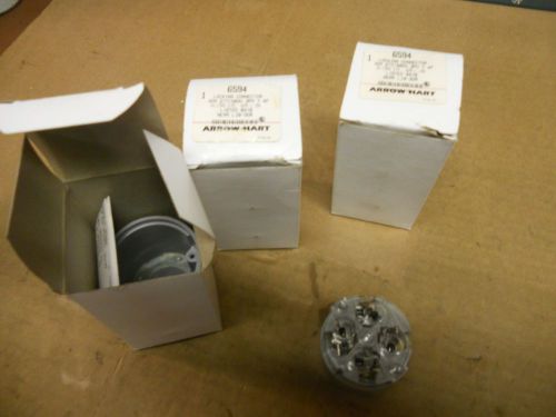 3 piece set arrow hart 6594 locking connectors, new in box for sale
