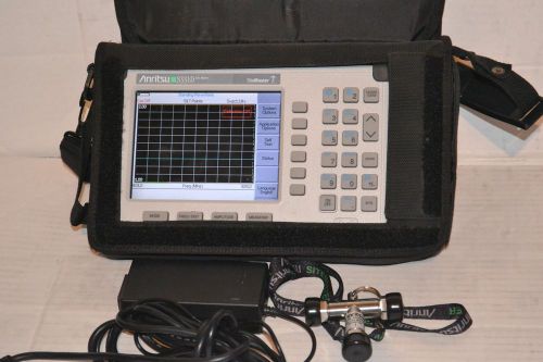 Anritsu Site Master S331D Cable/Antenna Analyzer w/ Opt 3 Color Screen